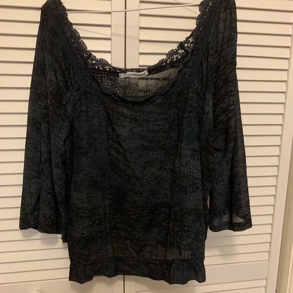 Maurices Tops - Maurice’s Sheer Plus Size 0 (14W) Blouse